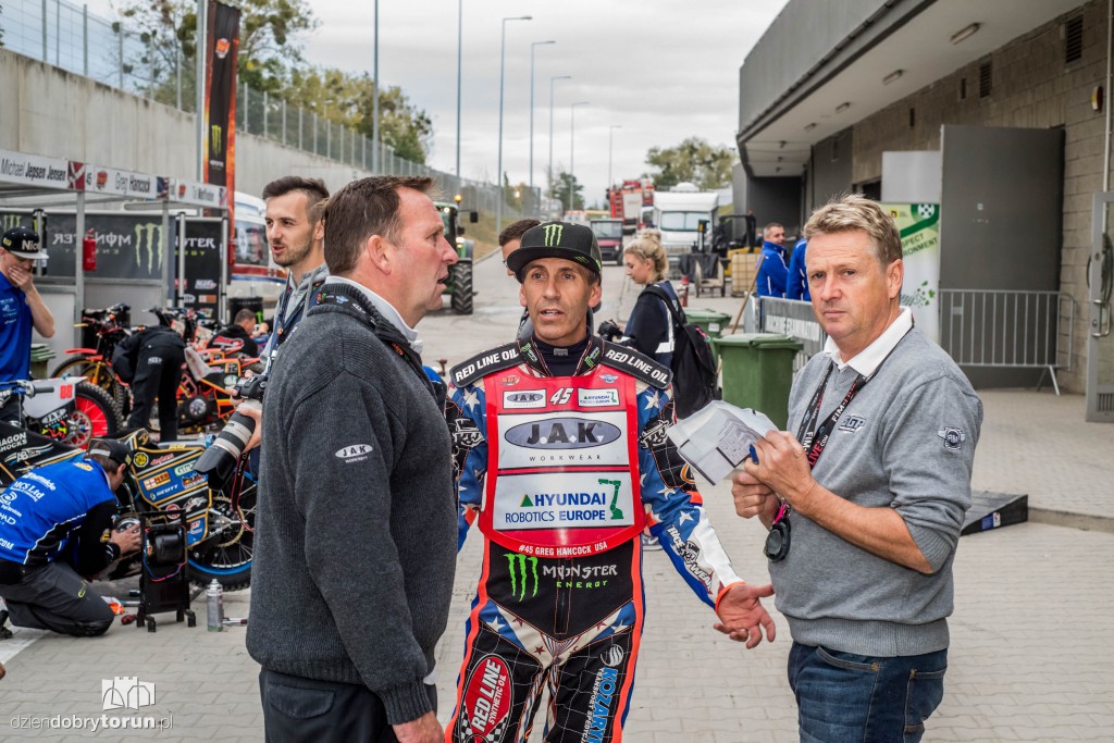 Trening przed Grand Prix na Motoarenie