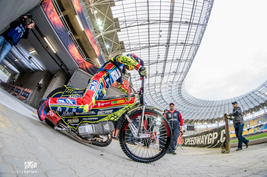 Trening przed Grand Prix na Motoarenie