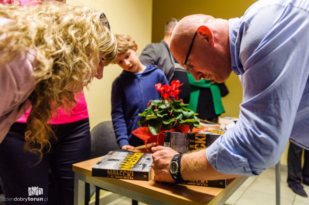 Robert Małecki. Spotkanie autorskie