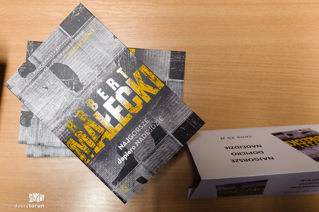 Robert Małecki. Spotkanie autorskie