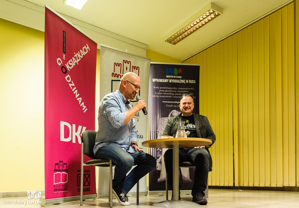 Robert Małecki. Spotkanie autorskie