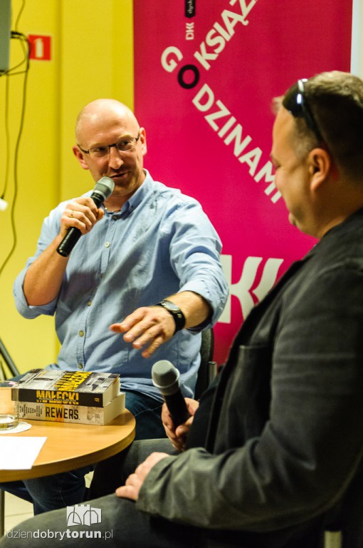 Robert Małecki. Spotkanie autorskie