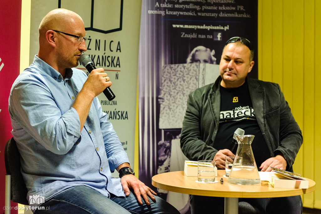 Robert Małecki. Spotkanie autorskie