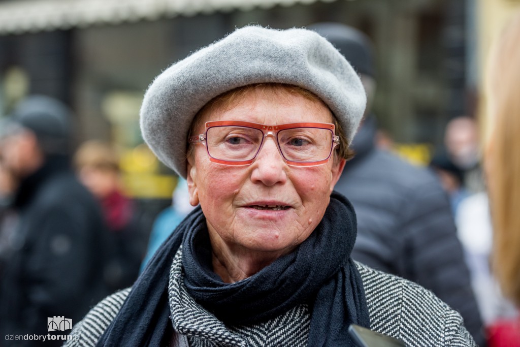 Protest KOD w rocznicę rządów PiS