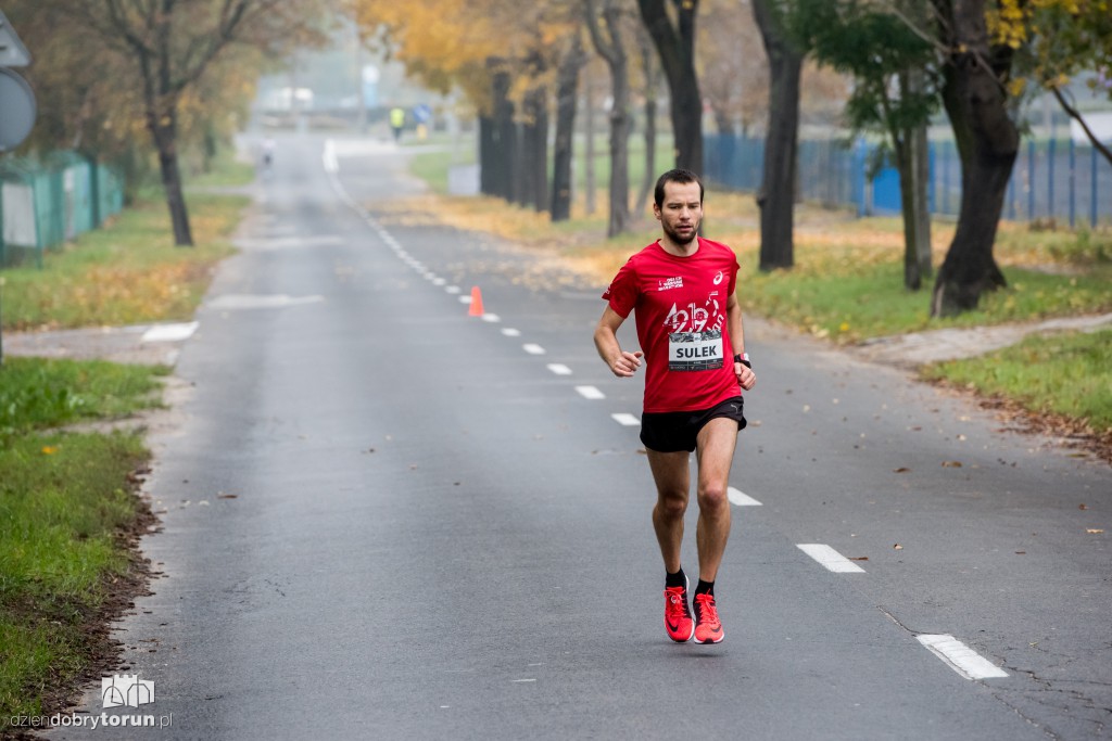 38. kilomert Toruń Marathon!