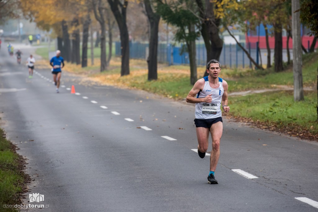 38. kilomert Toruń Marathon!