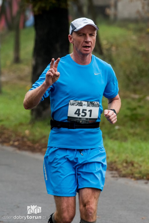 38. kilomert Toruń Marathon!