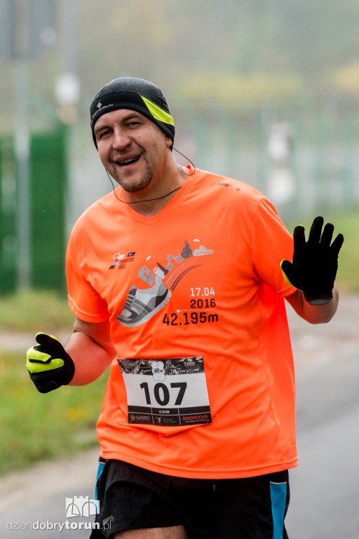 38. kilomert Toruń Marathon!
