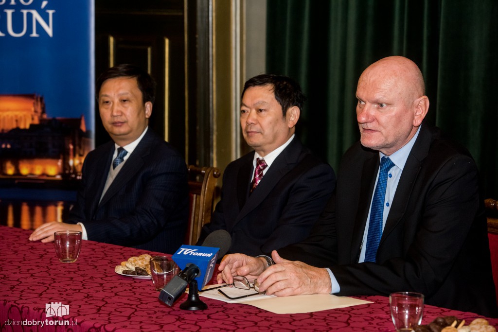 Chinścy dziennikarze u Zaleskiego