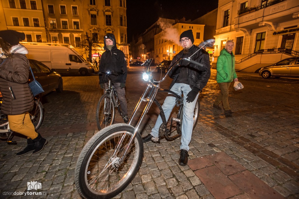 Masa krytyczna przejechała przez Toruń