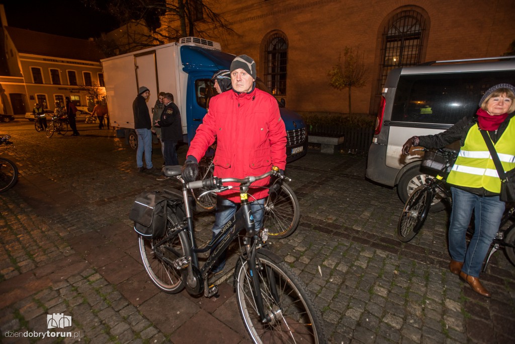 Masa krytyczna przejechała przez Toruń