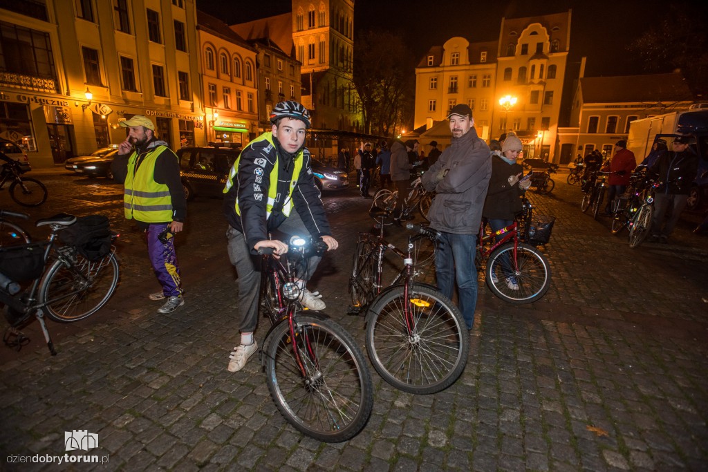 Masa krytyczna przejechała przez Toruń