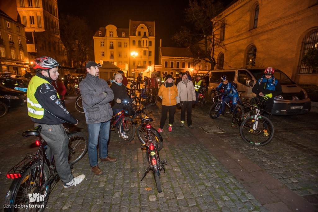 Masa krytyczna przejechała przez Toruń