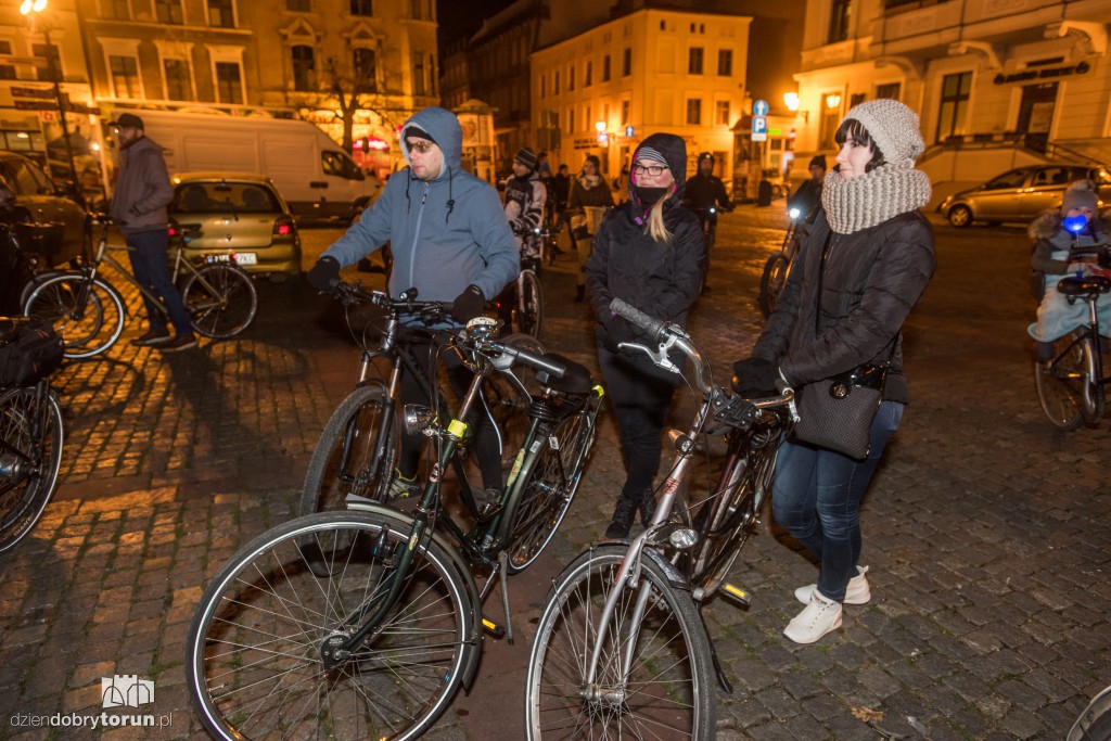 Masa krytyczna przejechała przez Toruń