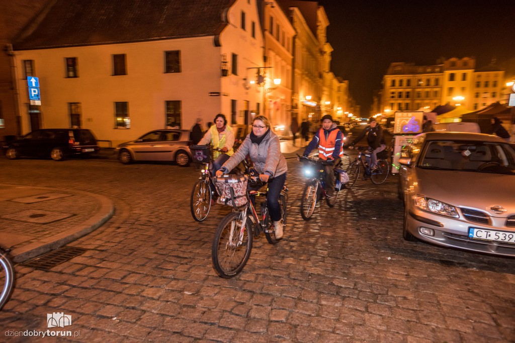 Masa krytyczna przejechała przez Toruń