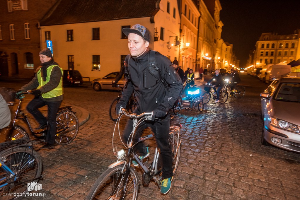 Masa krytyczna przejechała przez Toruń