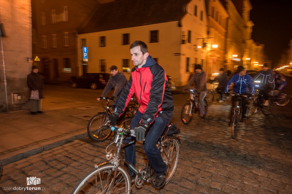 Masa krytyczna przejechała przez Toruń