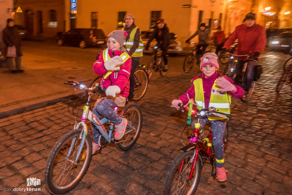 Masa krytyczna przejechała przez Toruń