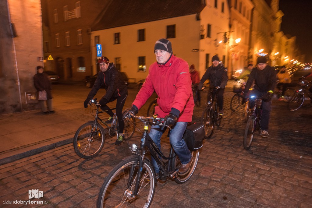 Masa krytyczna przejechała przez Toruń