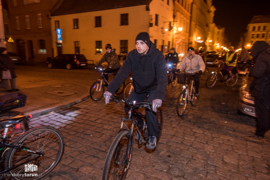 Masa krytyczna przejechała przez Toruń