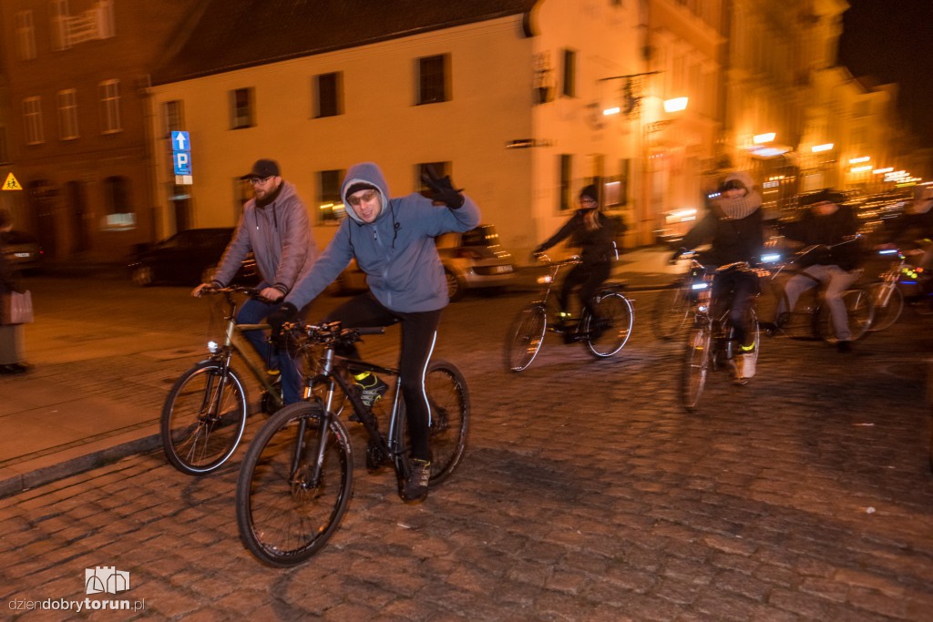 Masa krytyczna przejechała przez Toruń