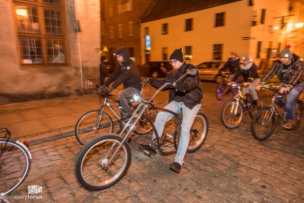 Masa krytyczna przejechała przez Toruń