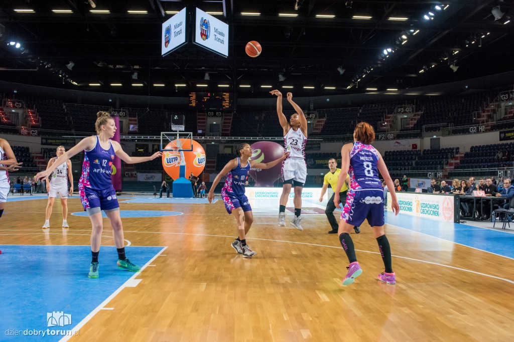 Energa Toruń lepsza od Artego Bydgoszcz