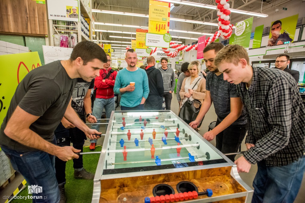 Turniej piłkarzyków w Leroy Merlin
