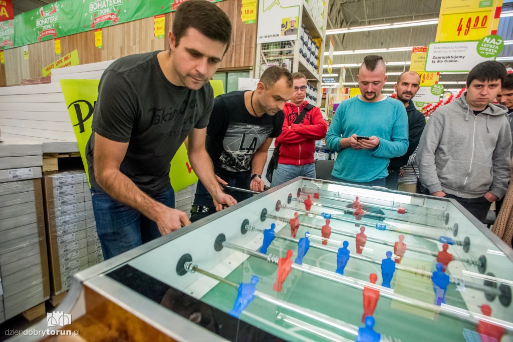 Turniej piłkarzyków w Leroy Merlin