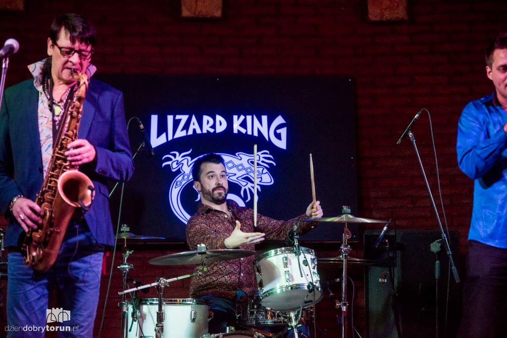 Maleńczuk na scenie Lizard Kinga