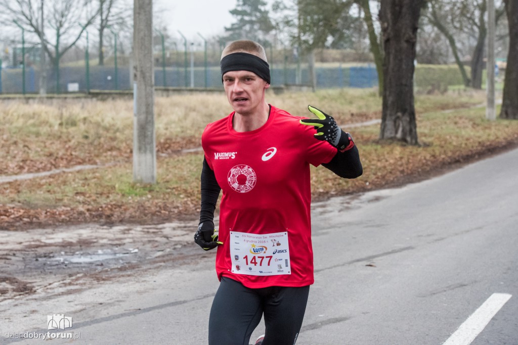 Torunianie na trasie półmaratonu