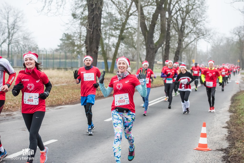 Torunianie na trasie półmaratonu