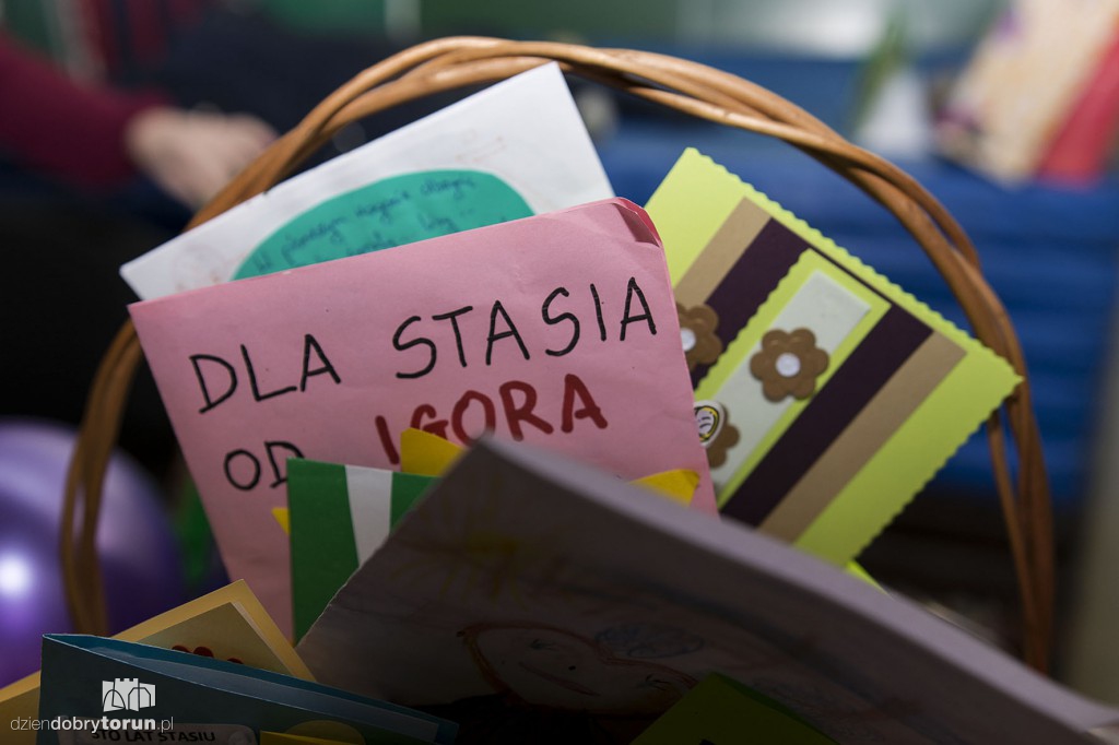 Pomagają choremu Stasiowi