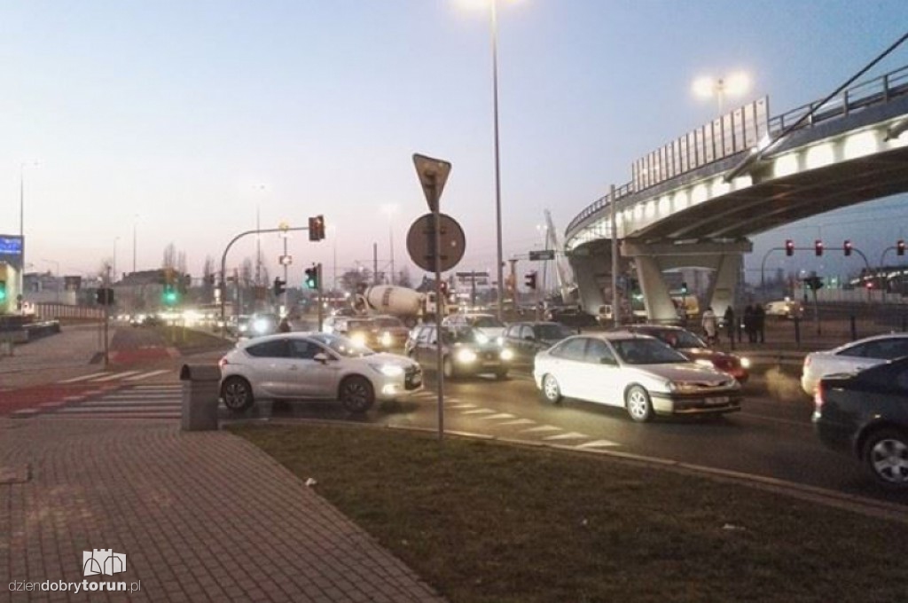 Środowa awaria ciężarówki i wielkie korki