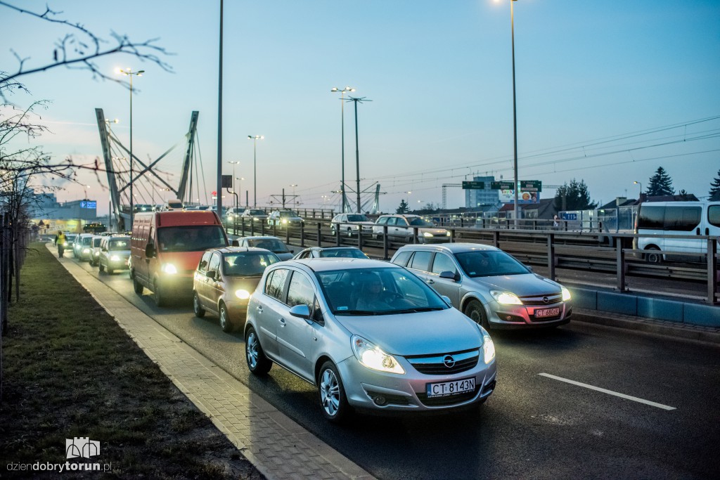 Środowa awaria ciężarówki i wielkie korki