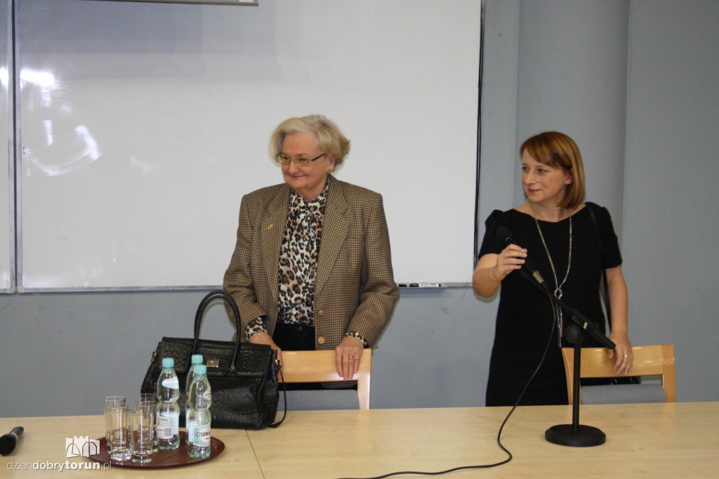 Ewa Łętowska na spotkaniu w WSB