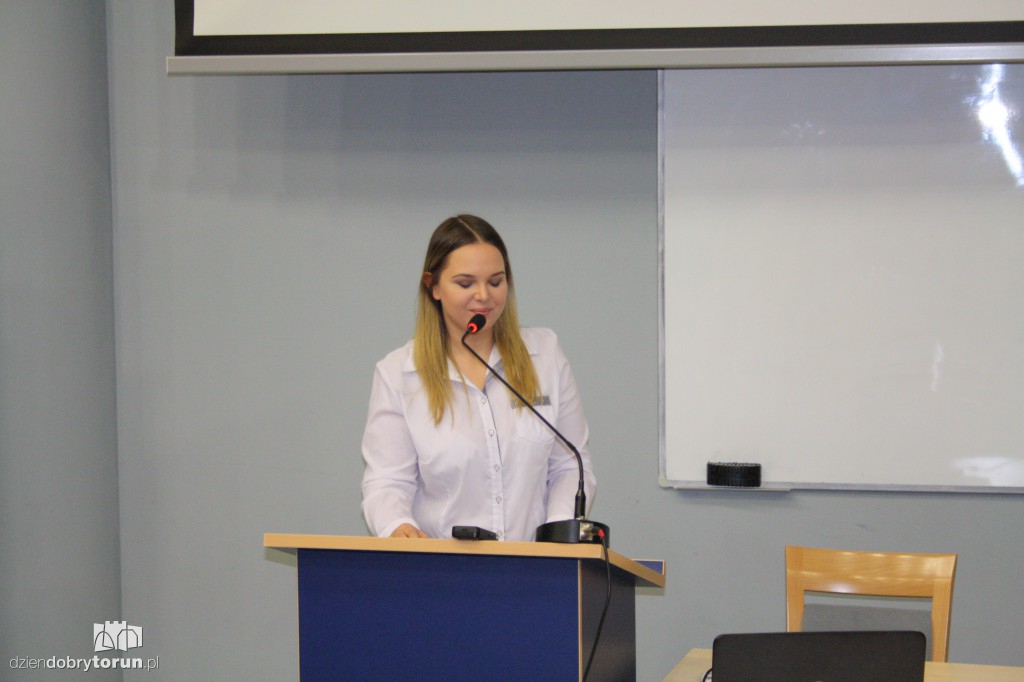 Ewa Łętowska na spotkaniu w WSB