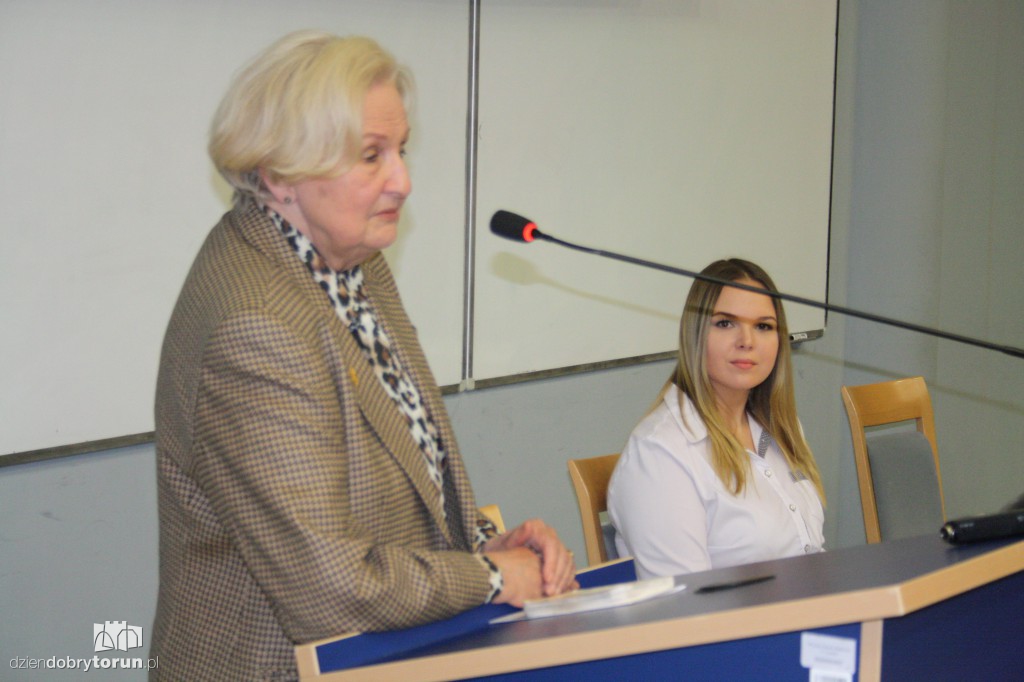 Ewa Łętowska na spotkaniu w WSB