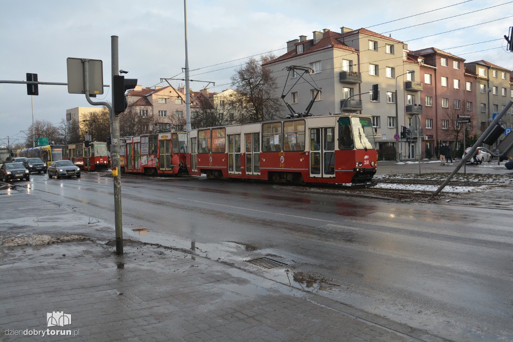 Wypadek przy ul. Kraszewskiego
