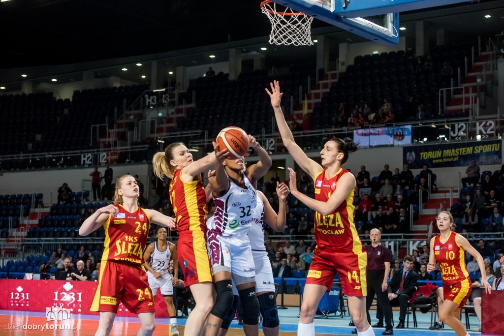 Energa Toruń pokonuje Ślęzę Wrocław