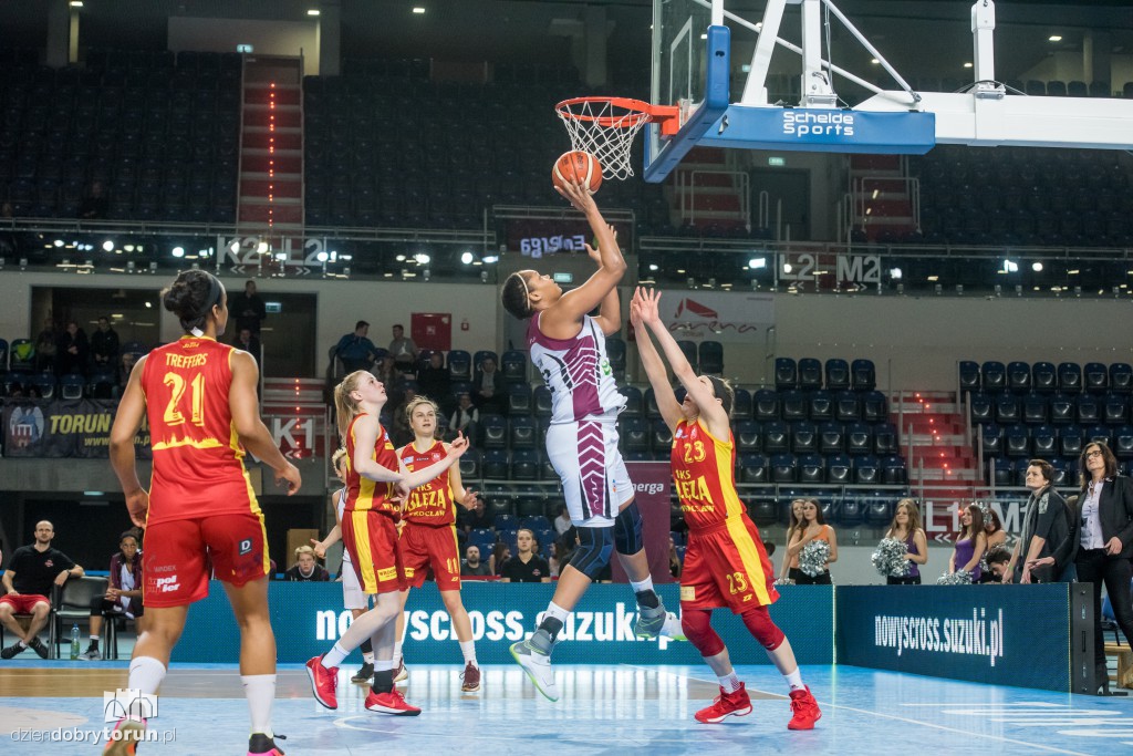 Energa Toruń pokonuje Ślęzę Wrocław