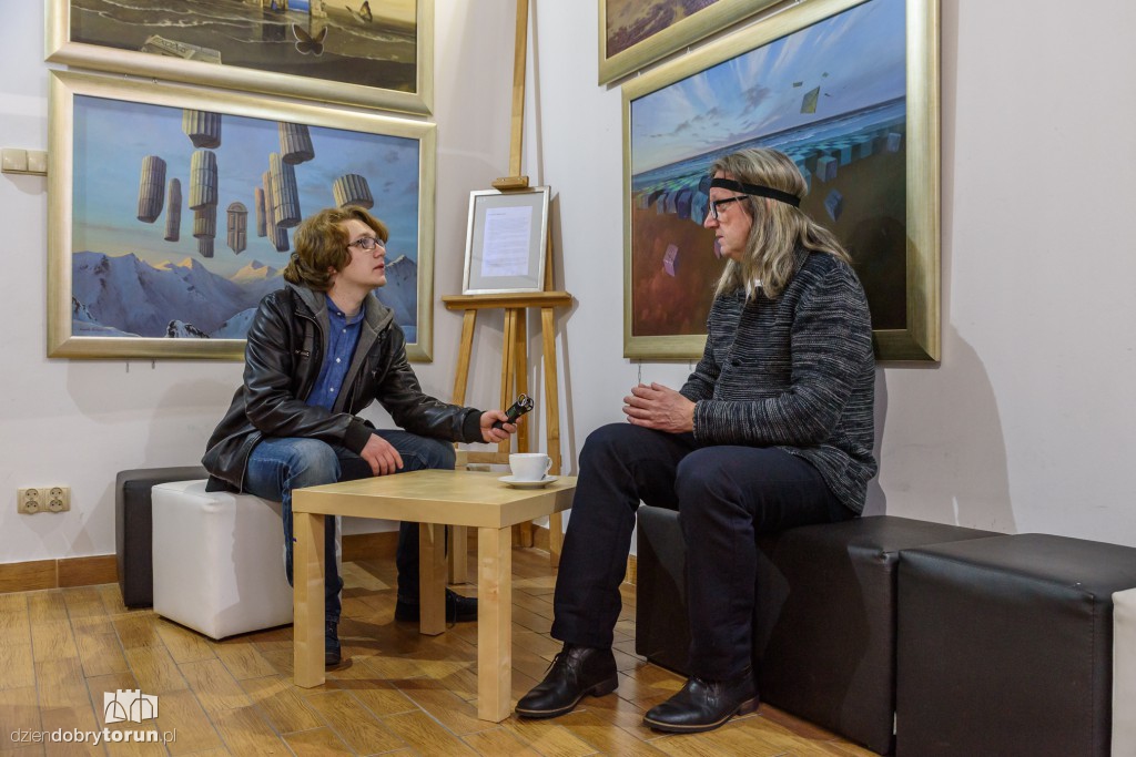 Krzysztof Wiśniewski w Galerii Maya