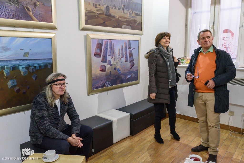 Krzysztof Wiśniewski w Galerii Maya