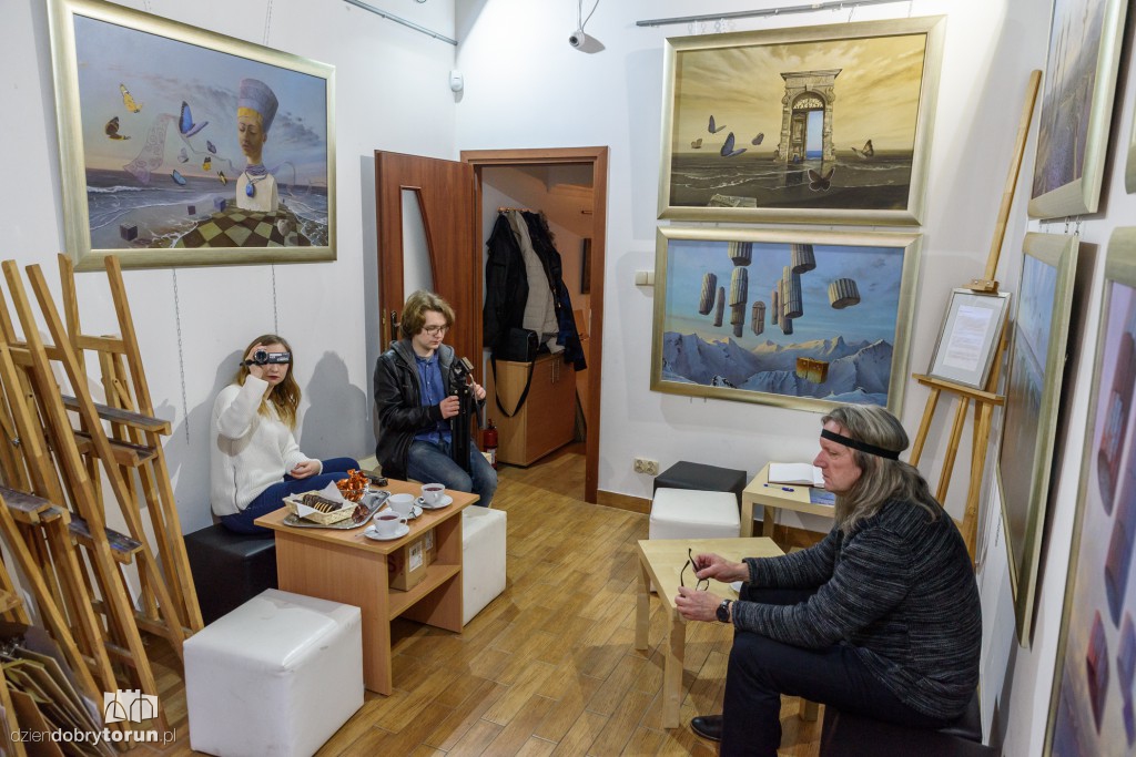 Krzysztof Wiśniewski w Galerii Maya