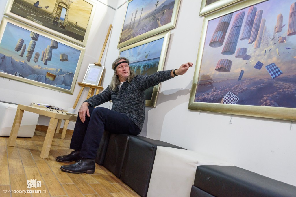 Krzysztof Wiśniewski w Galerii Maya
