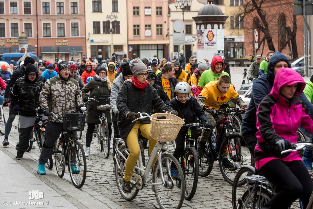 Wiosenna rowerowa masa krytyczna
