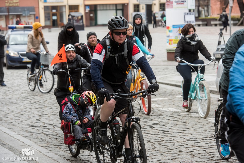Wiosenna rowerowa masa krytyczna