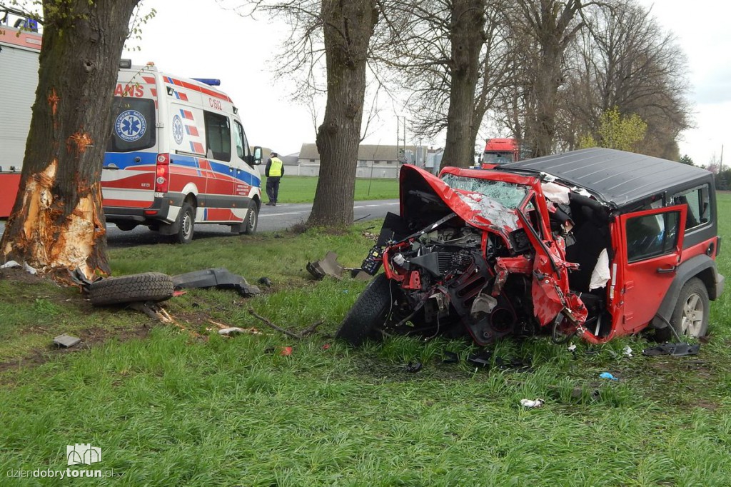 Tragiczny wypadek w regionie