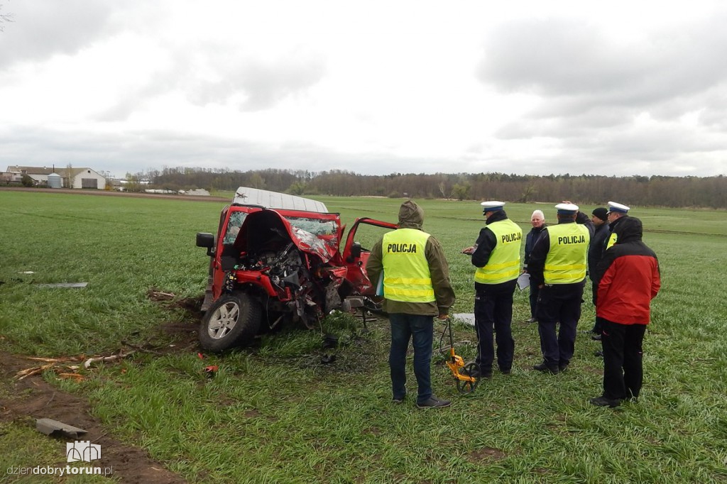 Tragiczny wypadek w regionie