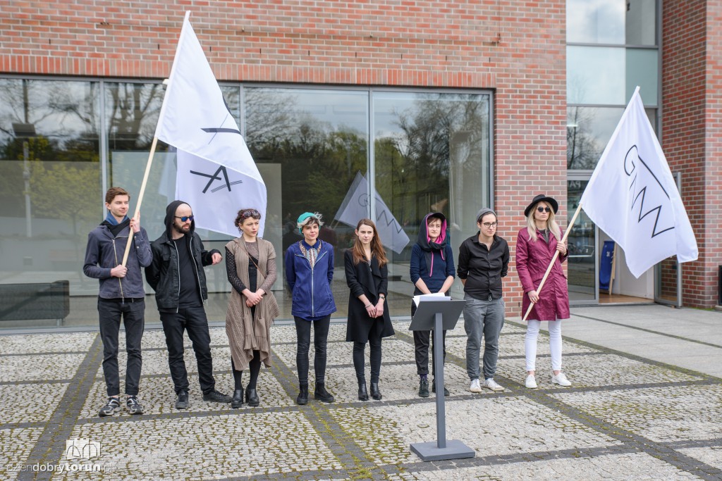 Toruńska Grupa nad Wisłą protestuje